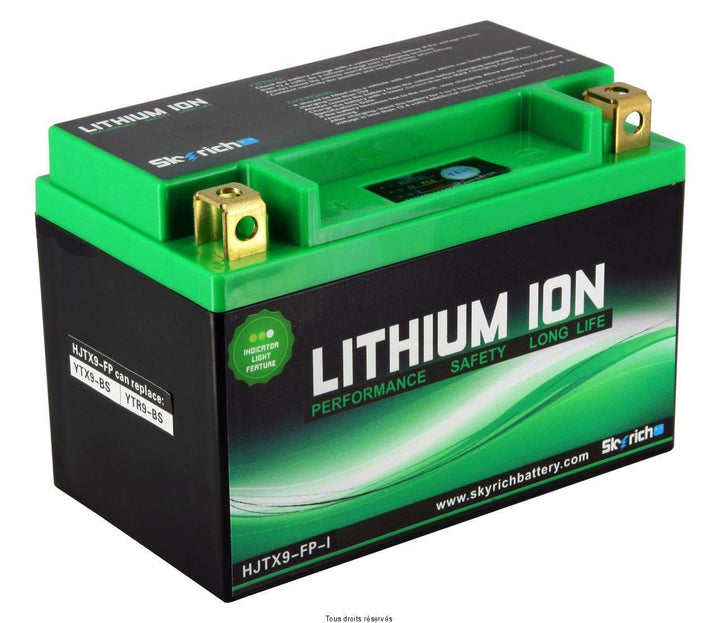 Skyrich - Motorrad Batterie Lithium YTX9-BS 12V 3Ah HJTX9