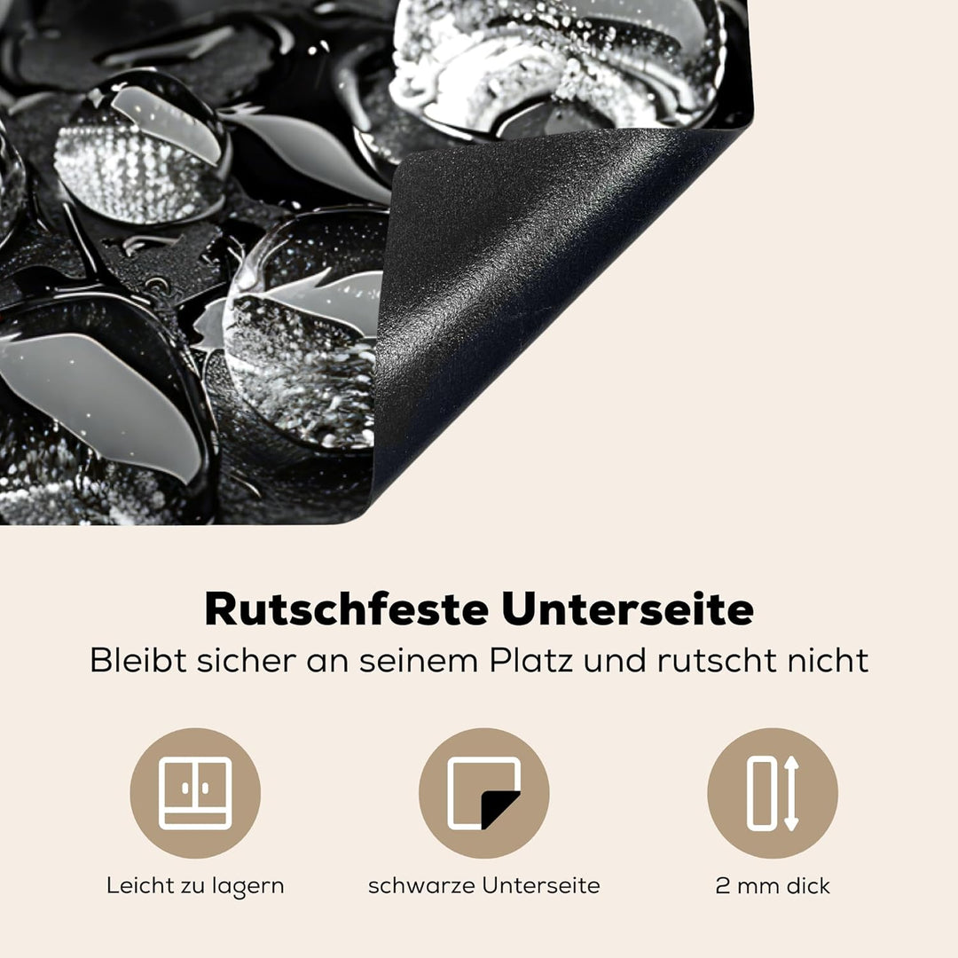 KitchenYeah© Herdabdeckplatte 83x51 cm Einteilig Herdabdeckung Abdeckplatte für Ceranfeld Abdeckung
