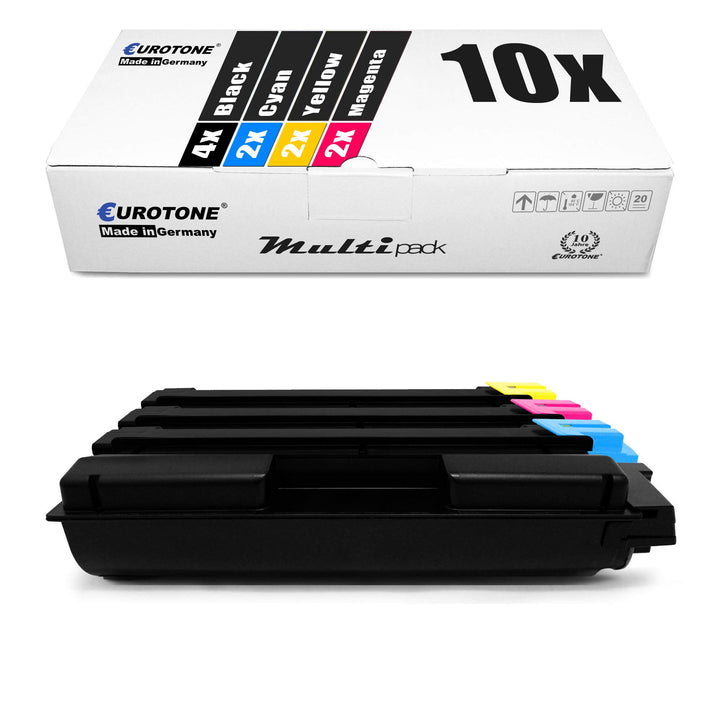 10x Müller Printware XXL Toner im Set für Kyocera ECOSYS M6235cidn M6235cidnt M6635cidn P6235cdni er