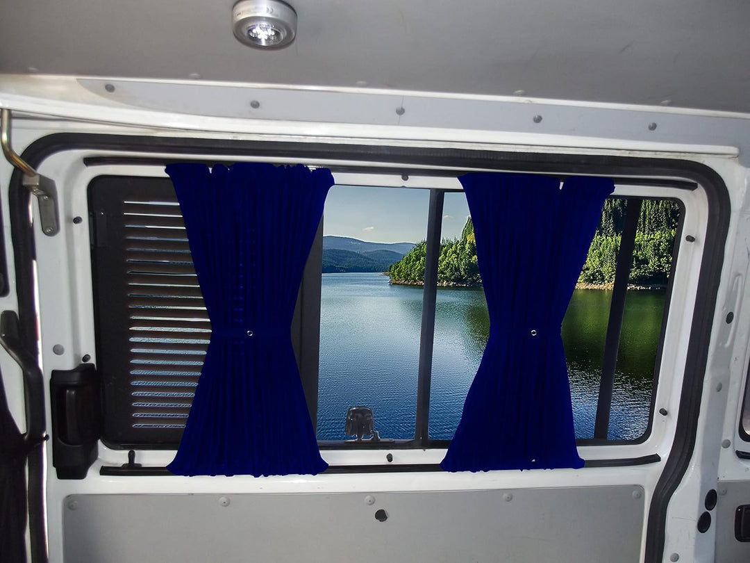 BREMER SITZBEZÜGE Mass Gardinen Vorhänge Sonnenschutz kompatibel mit VW T4 Transporter Caravelle kur