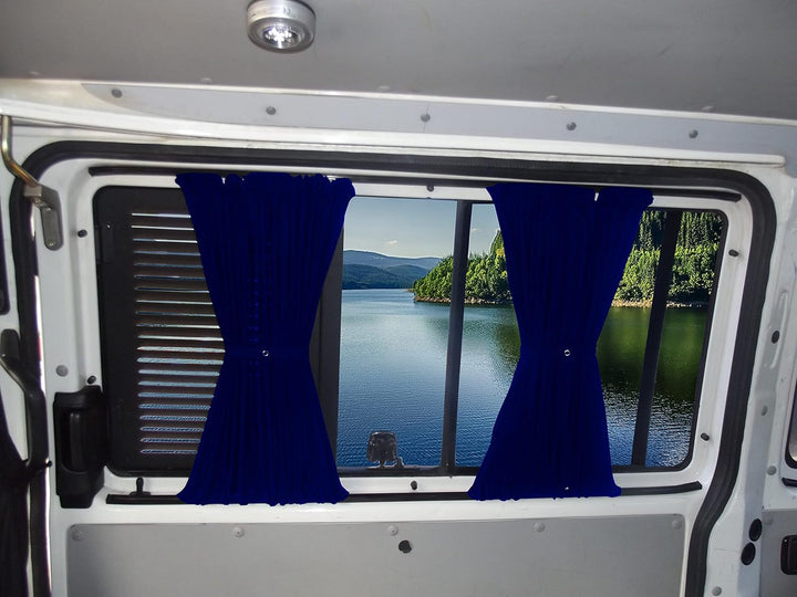 BREMER SITZBEZÜGE Mass Gardinen Vorhänge Sonnenschutz kompatibel mit VW T4 Transporter Caravelle kur