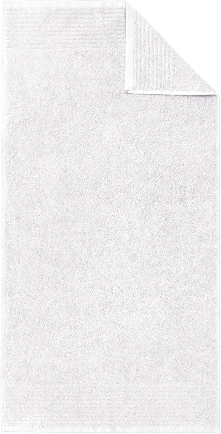 Dyckhoff 0410996430 Handtuchset "Brillant" Qualität 550 g/m², 6-teilig,weiss/türkis Weiss / Türkis,