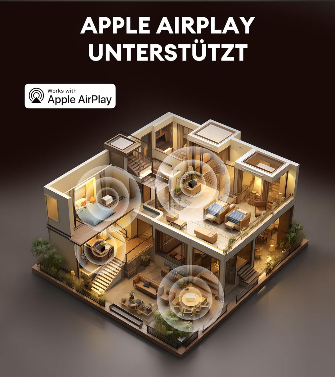 EDIFIER D32 Wireless Speaker, Hi-Res Audio, LDACAACALAC, Bluetooth V5.3, 60W(RMS), 2.1 Akustik Archi