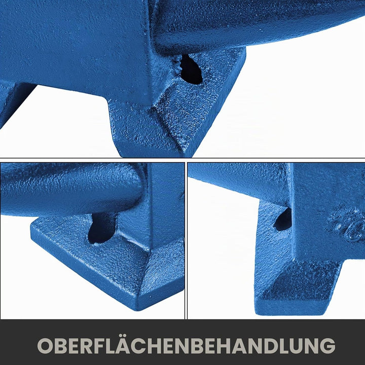 Happybuy Schmiede Amboss 20KG Schmiede Zubehör Amboss Werkzeuge geschmiedeter Stahl mit rundem und q