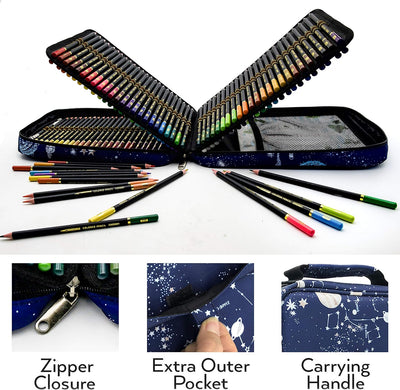 YJYHART 120 Buntstifte Set，Bleistifte Set Zeichenset für Skizzieren und Zeichnen-Zeichenstifte für P