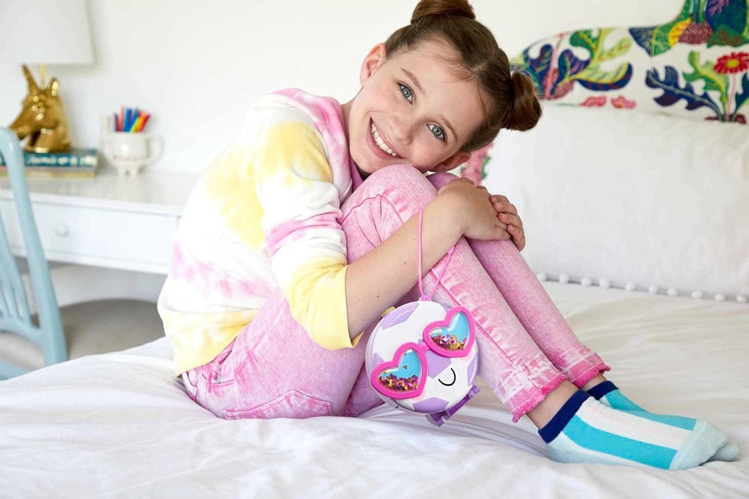 Polly Pocket HCG14 - Fussballmannschaft, Sportthema mit Micro Bella & Freundespuppen, 5 Überraschung