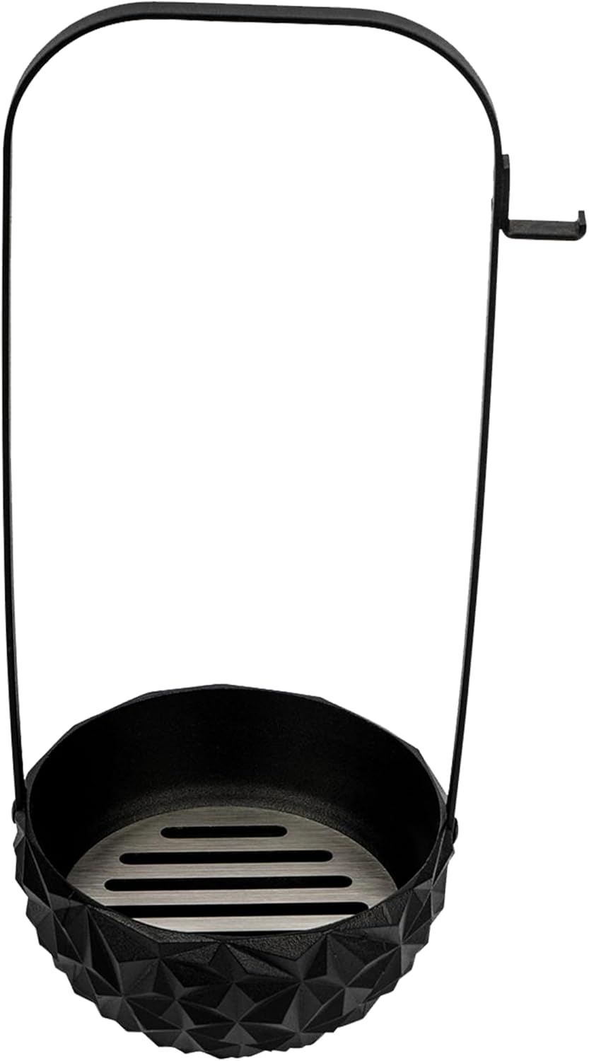 HOOKAiN Moze Shisha - Kohlekorb - Flare - Black - Hochwertiger Gusseisen Kohlekorb - Premium Qualitä