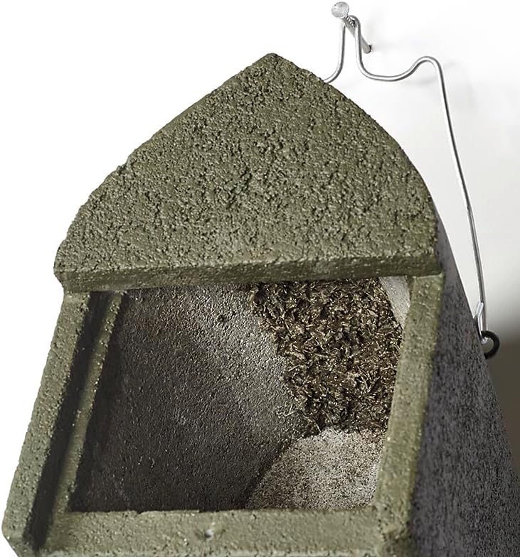 HASSELFELDT Fledermaushöhle aus Holzbeton mit 18mm Einflug | Wetterfest | Fledermausquartier | Flede