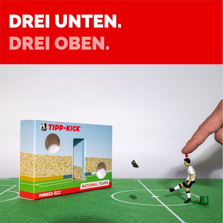 TIPP-KICK Österreich-Box I Original Set Österreich-Star-Kicker & Österreich-Soundchip in der Torwand