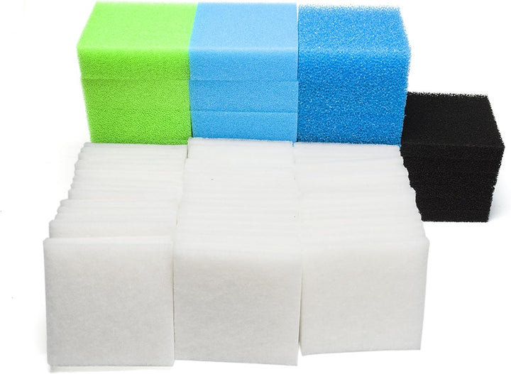 LTWHOME Feinfilter, Kohlefilter, Grobfilter, Medium und Polyfilter Serie Passend für Juwel Jumbo/Bio
