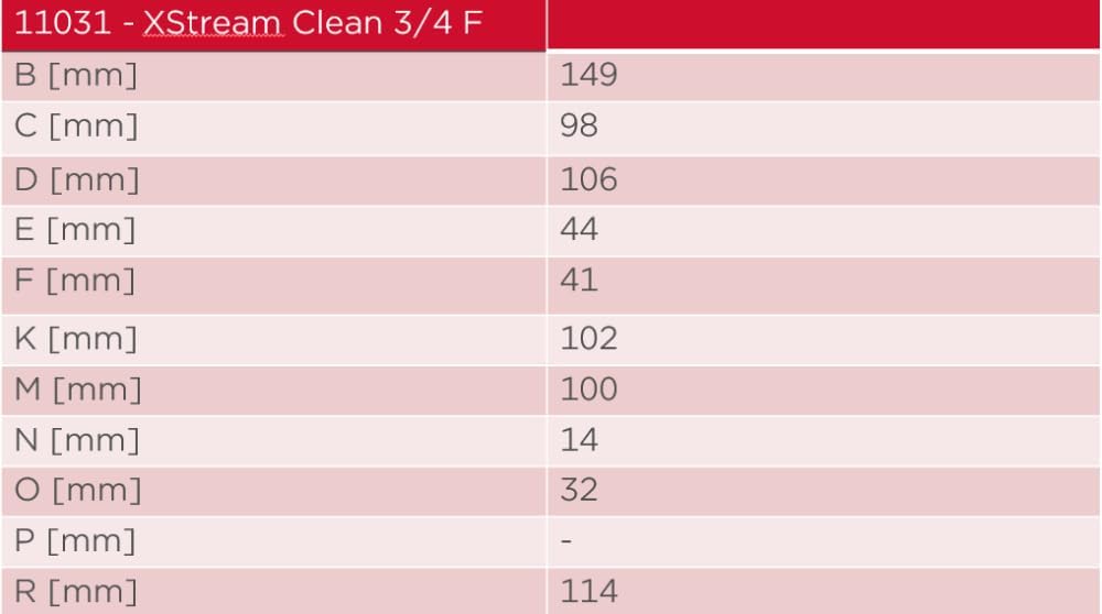 Flamco XStream Clean 3/4''F Schlammabscheider für Heizung-11031 ¾'' F Schwarz, ¾'' F Schwarz