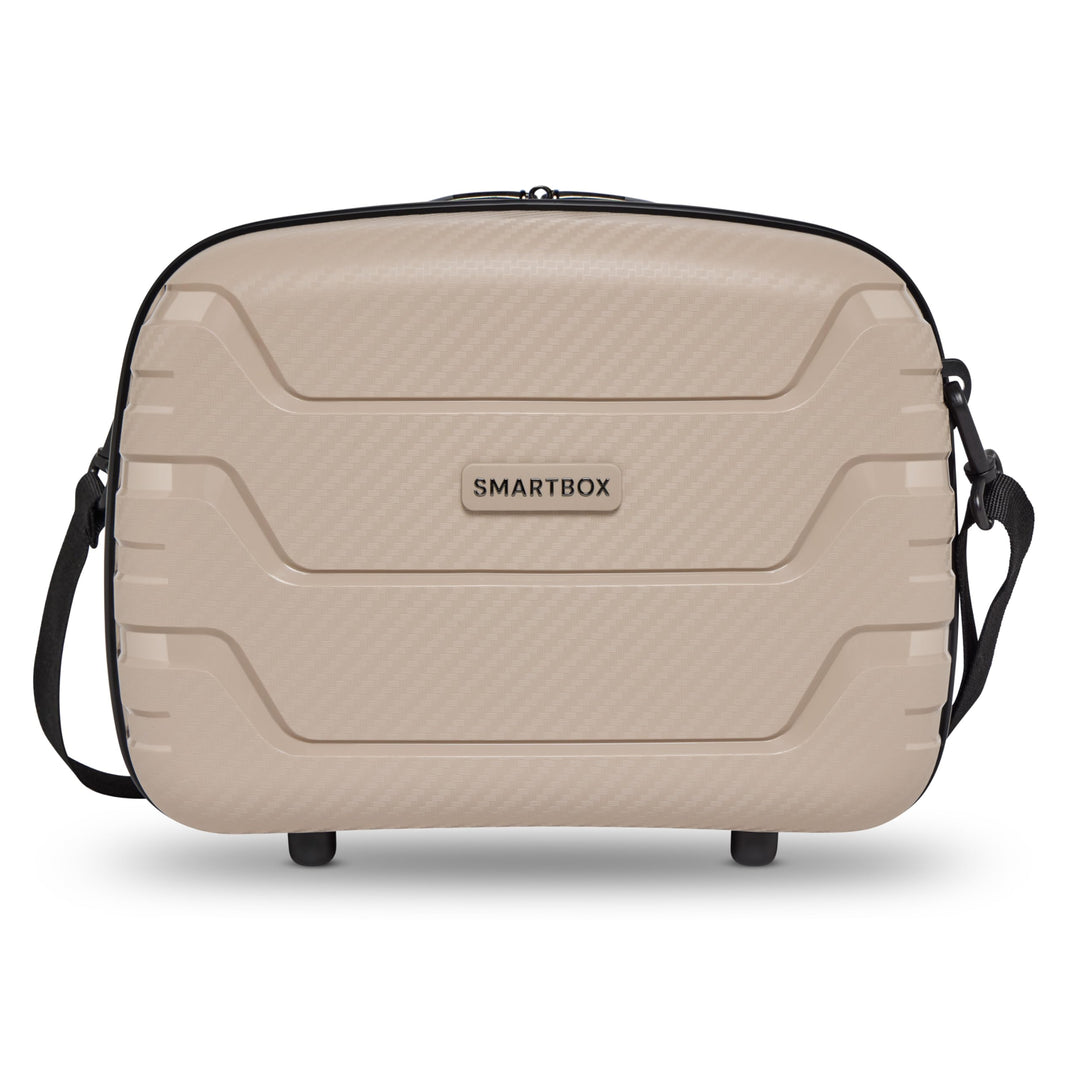 SMARTBOX Hartschalen Handgepäck Kosmetik-Koffer | Stabiles Beauty-Case mit Aufsteckfunktion | 34 x 1