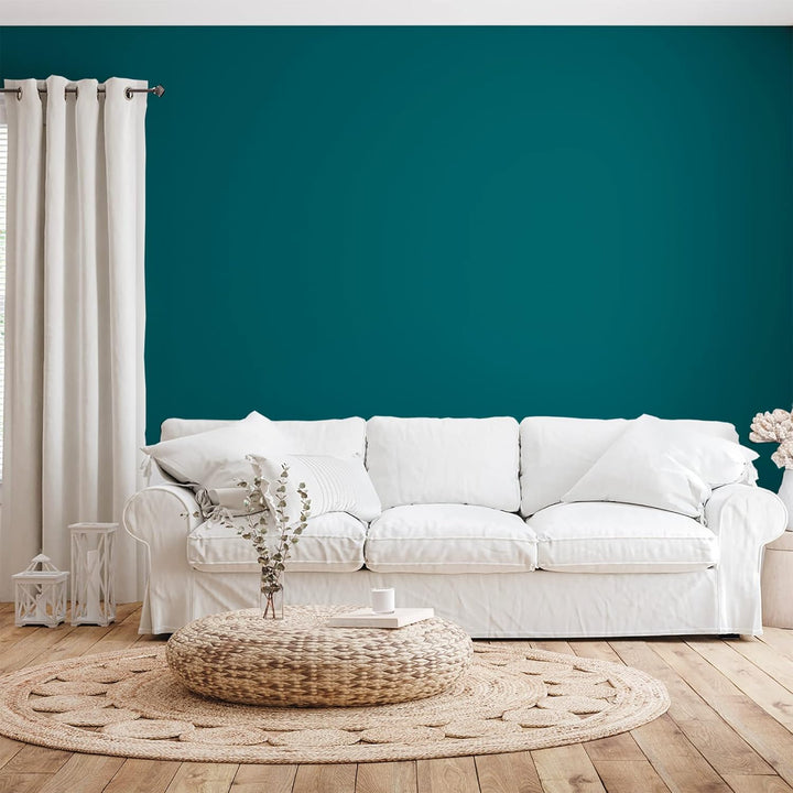 BOX DECO COULEURS Natürliche Farbe, für den Innen- und Aussenbereich, Natura-Samt, 1 l, 13 m² [Energ