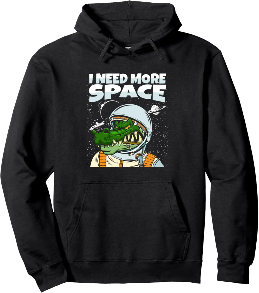 Krokodil Reptil Raubtier - Kaiman Alligator Pullover Hoodie