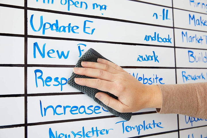 Post-it Flex Write Whiteboard Folie für Whiteboard Marker und Permanent Marker, 1,219 m x 2,438 m 1