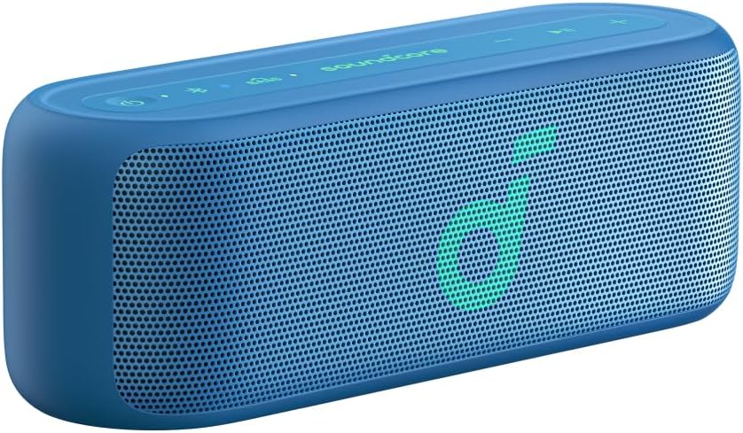 soundcore Select 2S, tragbarer Bluetooth-Lautsprecher mit 20W Stereo-Sound, BassUp™-Technologie, 16h