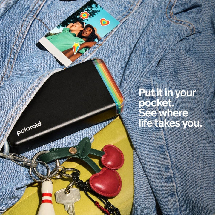 Polaroid Bundle Hi-Print+Paper - 2nd Generation - Bluetooth-verbundener 2x3 Pocket Photo- und Dye-Su