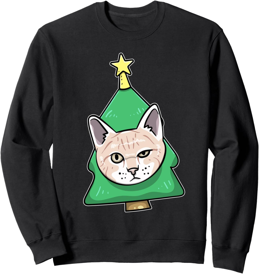 Weihnachten Australian Mist Cat Sweatshirt