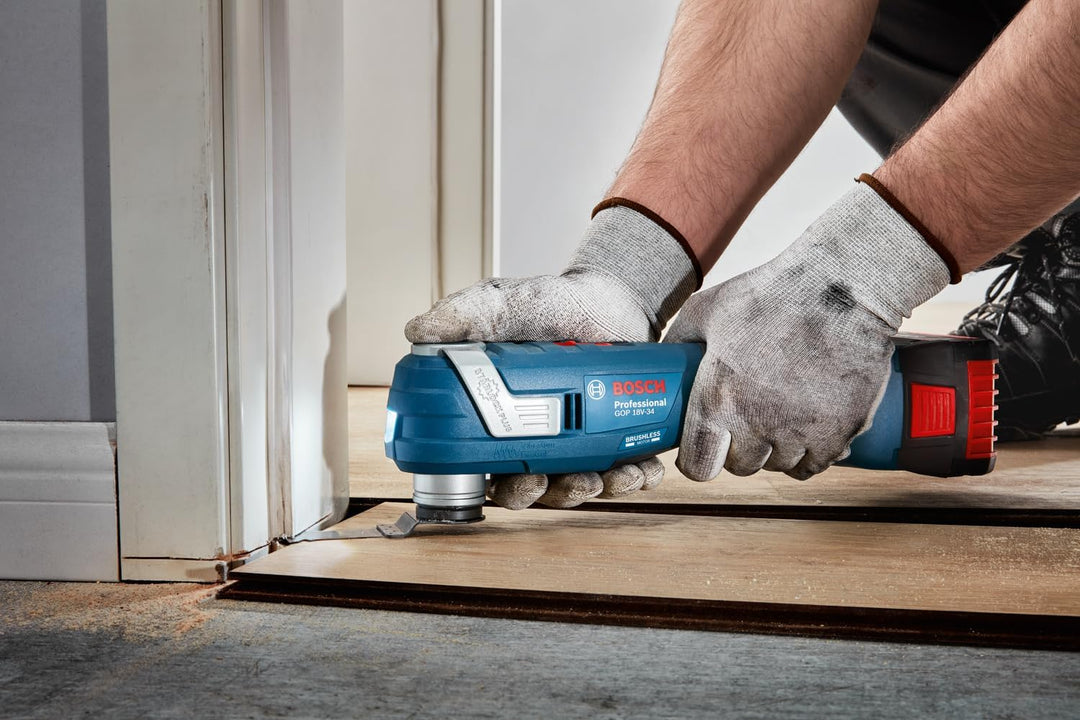 Bosch Professional 18V System Akku-Multi-Cutter GOP 18V-34 (bürstenloser Motor, Vibration Control, 1