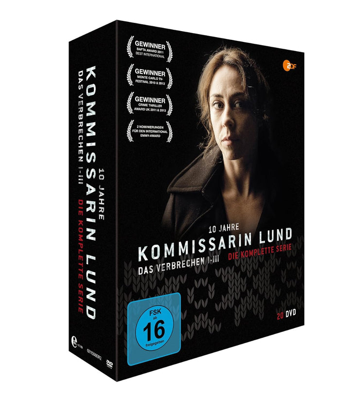 Kommissarin Lund - Die komplette Serie - 10 Jahre Jubiläums-Edition (20 DVDs), DVD