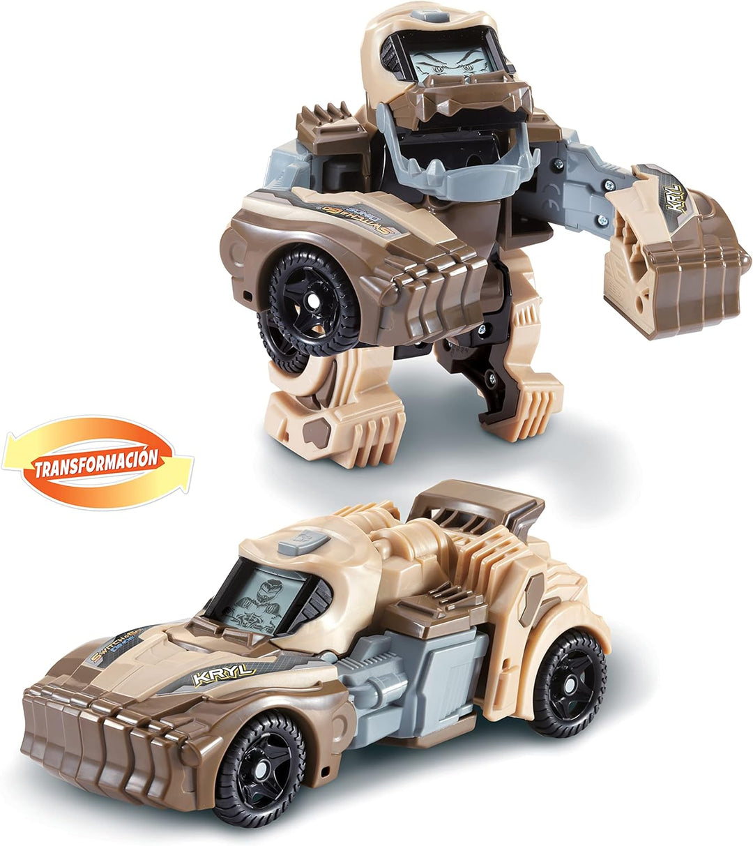 Vtech 3480-551322 80-551322 Switch & Go Dinos Derrape, der Gorilla Rally, verwandelbare Vorschul-Din