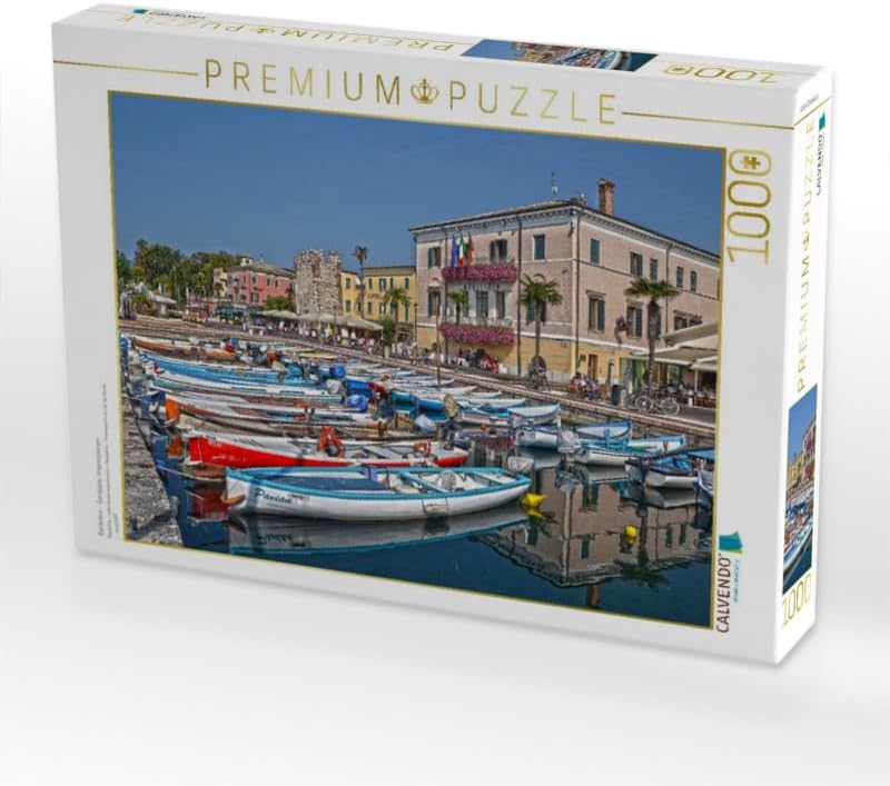 CALVENDO Puzzle Bardolino - Gardasee-Impressionen 1000 Teile Lege-Grösse 64 x 48 cm Foto-Puzzle Bild