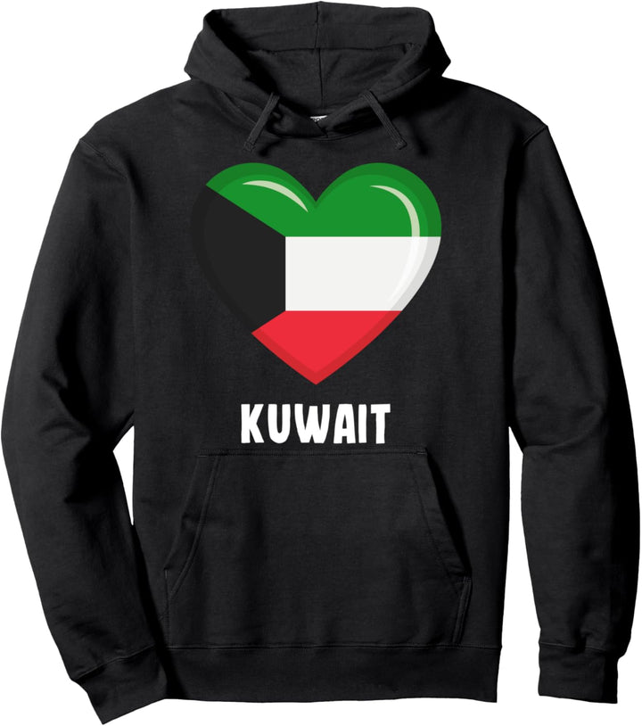 Kuwait Flagge Hoodie | Kuwait Pullover Hoodie
