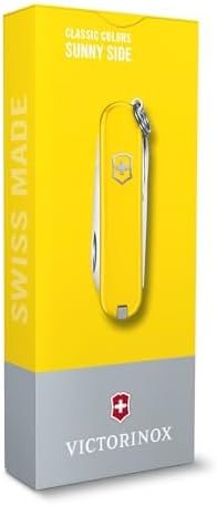Victorinox Schweizer Taschenmesser, Klein, Classic SD, Multitool, Swiss Army Knife, Geschenk, 7 Funk
