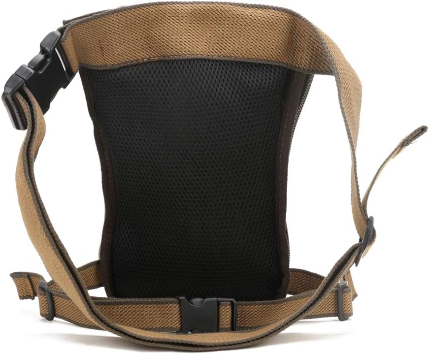 Hebetag Nylon Drop Leg Bag Hiking Waist Pack for Men Women Tactical Motorcycle Bike Cycling Riding T