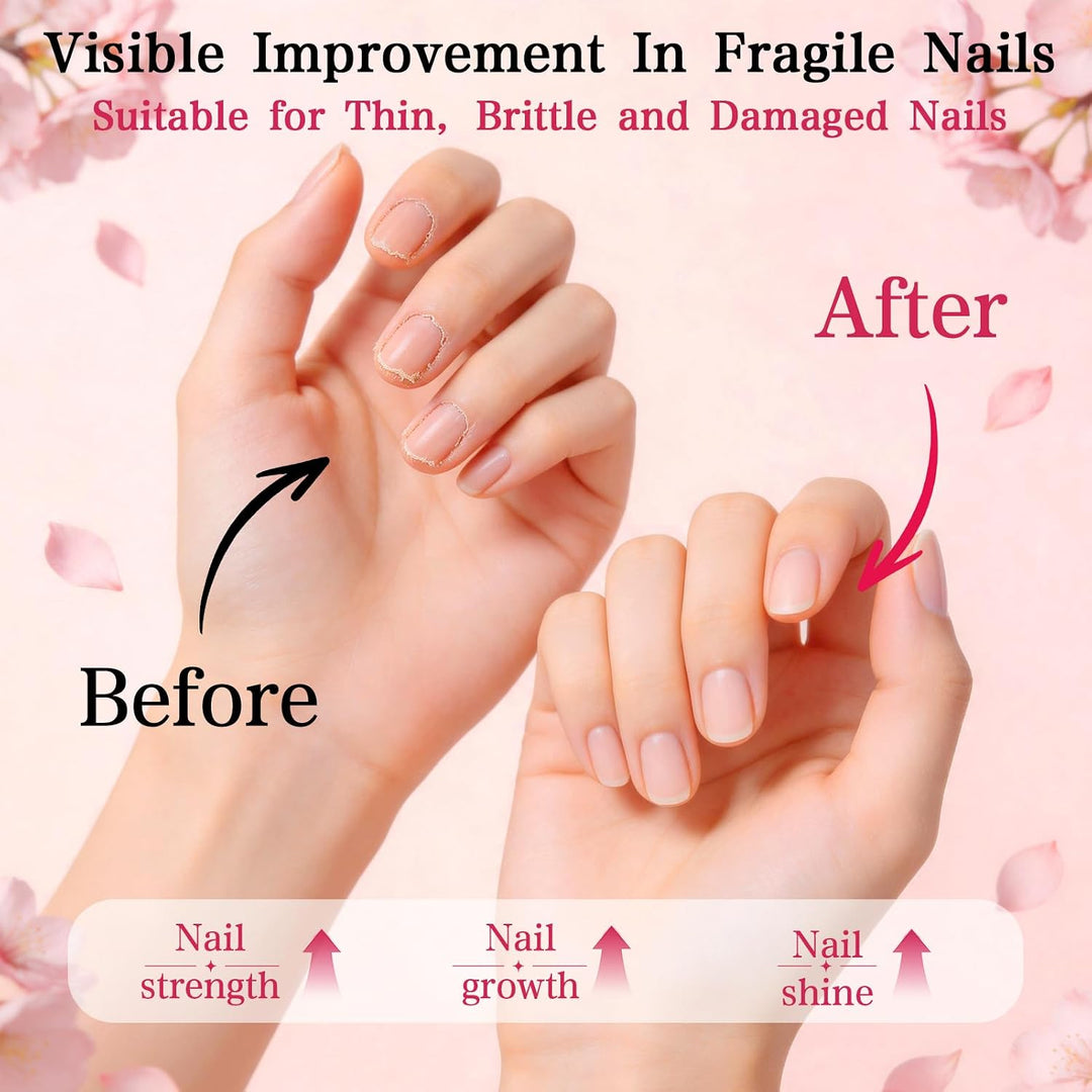 Duo Day &amp; Night Nagelpflegeöl Set,Nagelhärter Extra Stark,Nährendes Nagelöl | Nail Care Kit:1 Nagelh