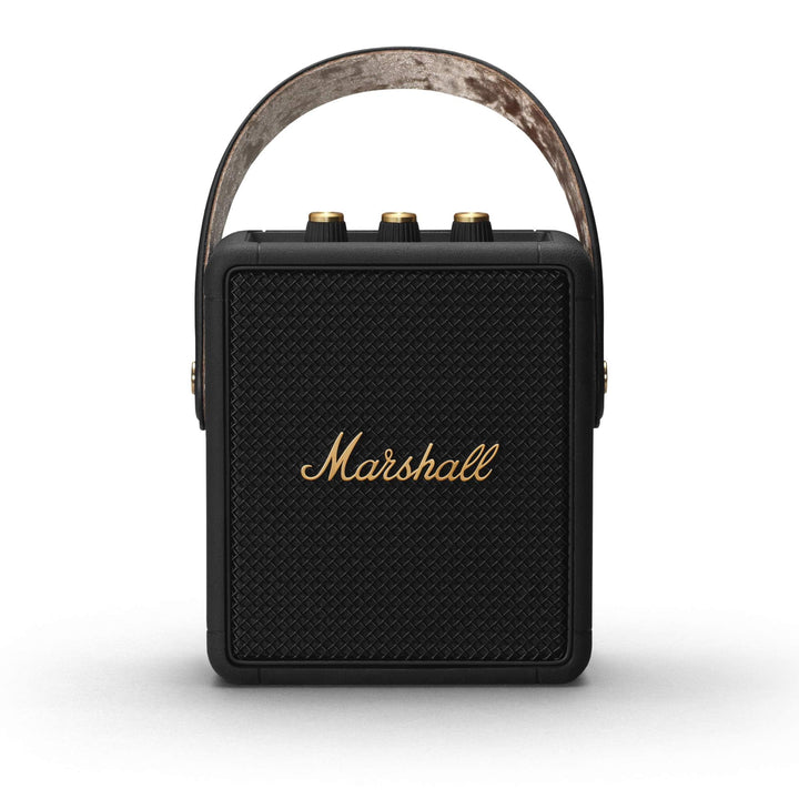 Marshall Stockwell II Portable Bluetooth Speaker - Black&Brass Stockwell II Home Speaker Schwarz und