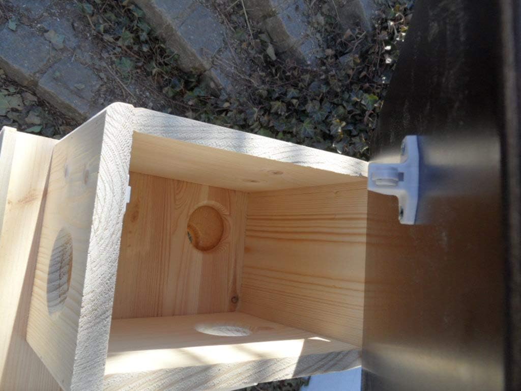 XXXL Eichhörnchen Kobel/Futterhaus aus hochwertigem Vollholz, deutsches Qualitätsprodukt,von Hand ge
