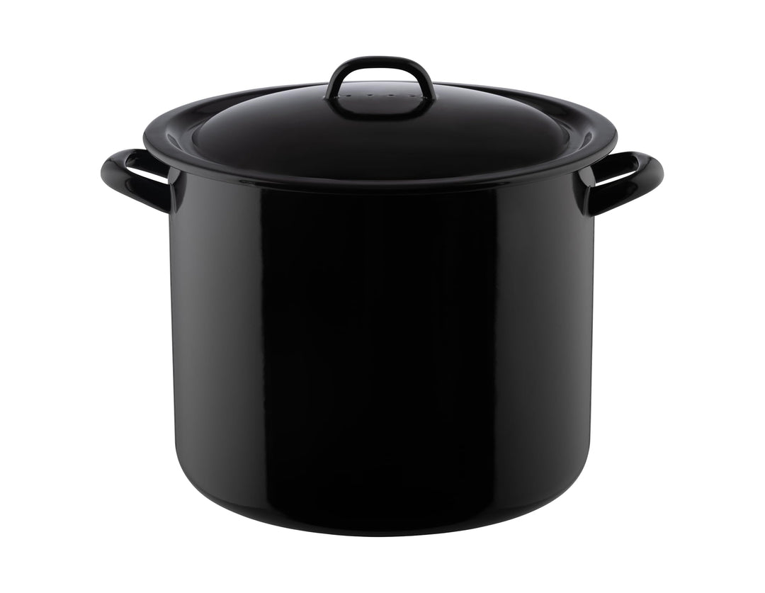Riess, 0348-017, Vorratstopf m.D. 32cm SCHWARZ, LBH 42,2x34,1x27,1cm, Gew. 4,003kg
