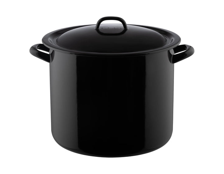Riess, 0348-017, Vorratstopf m.D. 32cm SCHWARZ, LBH 42,2x34,1x27,1cm, Gew. 4,003kg