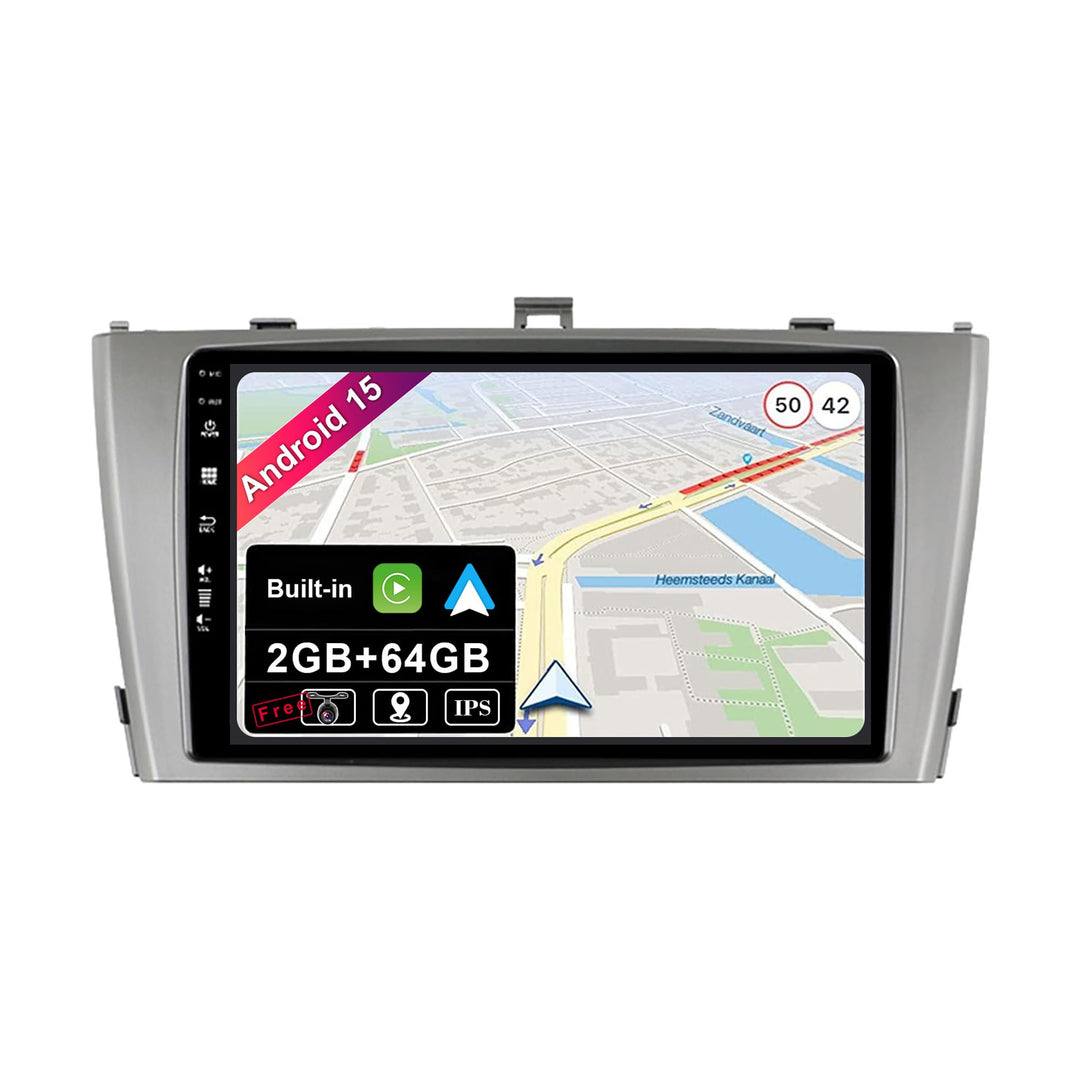 JOYX Android 15 IPS Autoradio Passt für Toyota Avensis (2009-2015) - Eingebautes CarPlay Android Aut