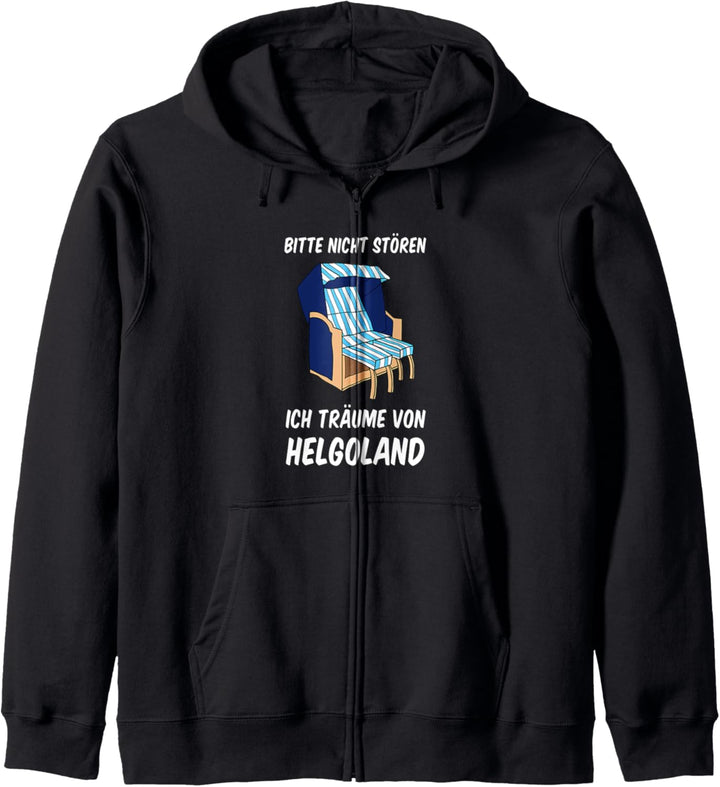 Helgoland Nordseeinsel Nordsee Norddeutschland Norddeutsch Kapuzenjacke