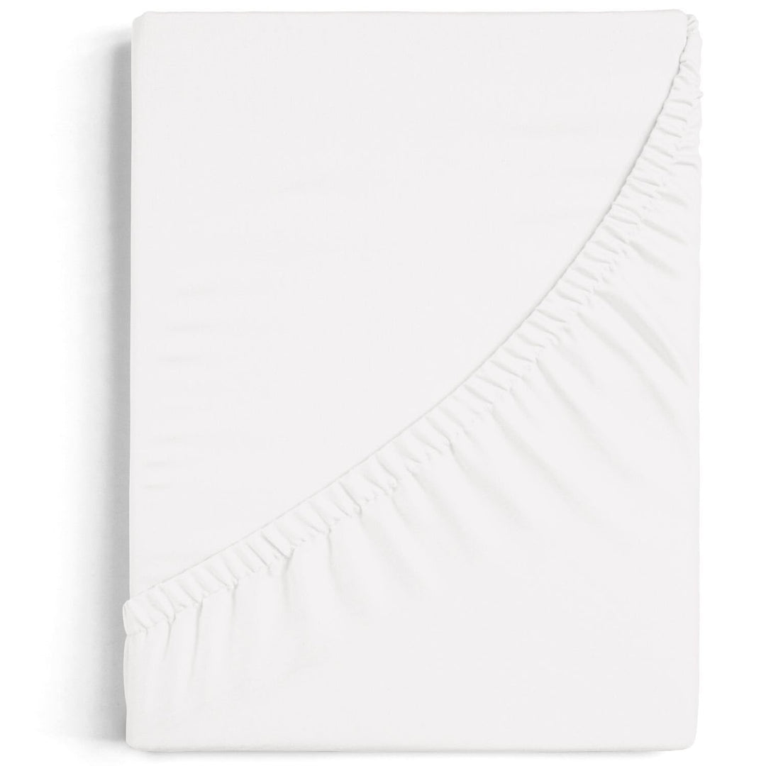 BURRITO BLANCO 100% A8-Baumwolle, Verstellbares Betttuch Für EIN Doppelbett Von 160x190 cm Bis Zu 16
