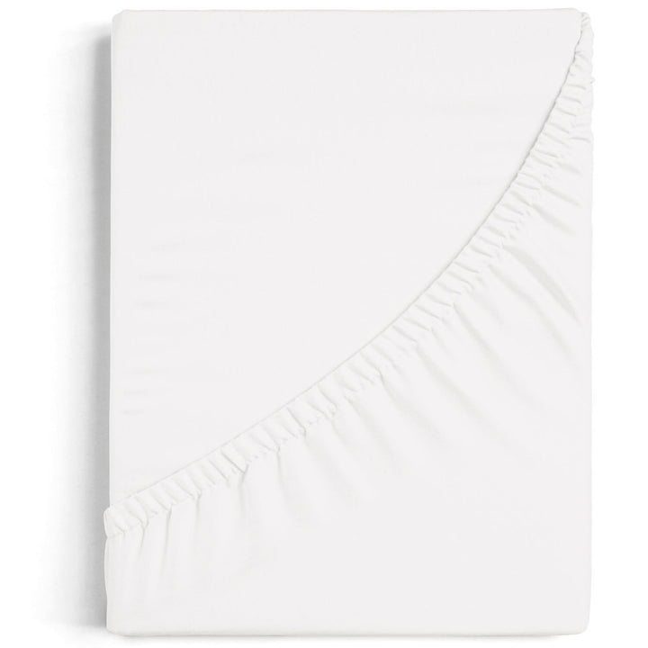 BURRITO BLANCO 100% A8-Baumwolle, Verstellbares Betttuch Für EIN Doppelbett Von 160x190 cm Bis Zu 16