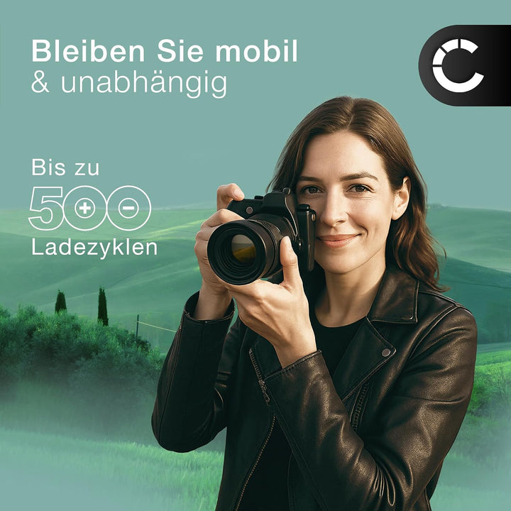 CELLONIC 2X Kamera Ersatzakku LP-E6 LP-E6N für Canon EOS 5D Mark II III IV EOS 5DS R EOS 60D 60Da 6D