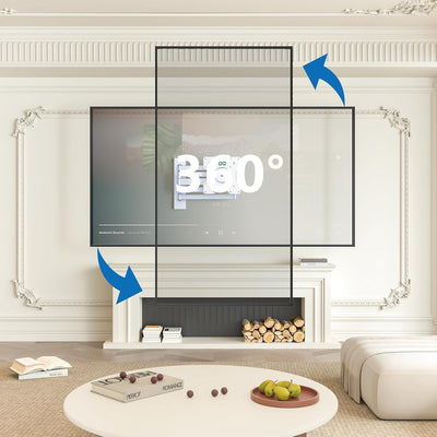 DQ Rotate XL 98,5 cm TV Wandhalterung, Langer Schwenkarm Wandabstand bis 98,5 cm, ausziehen, schwenk