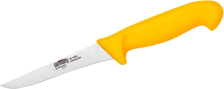 Germany Solingen Profi Messerset - 4-teilig Schlachtmesser mit rutschfestem Griff für Profi Fleische