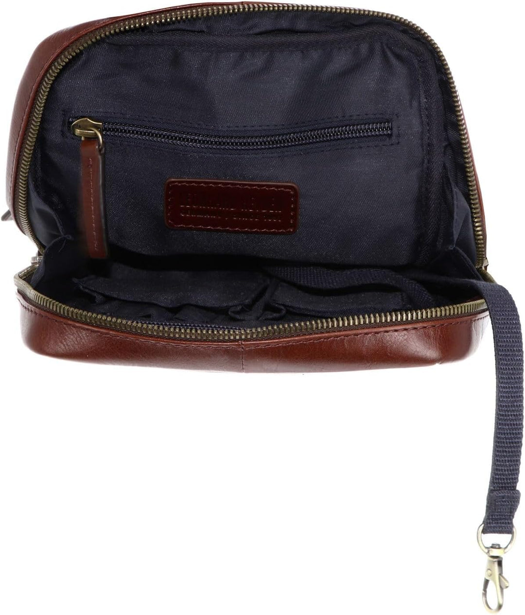 Leonhard Heyden Cambridge Umhängetasche Leder 18 cm Redbrown, Redbrown