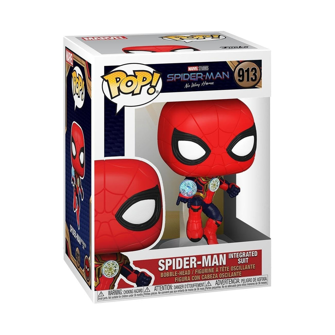 Funko Pop! Marvel: Spider-Man - (Integrated Suit) - Spiderman No Way Home - Vinyl-Sammelfigur - Gesc