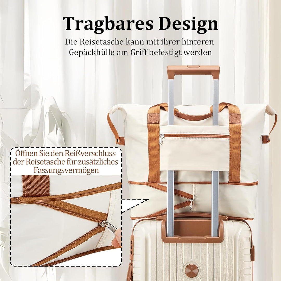 Joyway Kofferset 6tlg Hartschale Leicht PP mit 4 Rollen und TSA-Schloss Der Gepäcksets Enthält 1 Kos