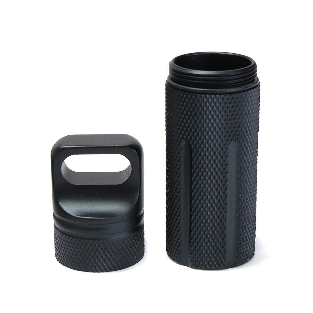 Wasserdichte Versiegelungsflasche, EDC-Behälter, Vollmetall, EDC, wasserdichte Kapsel, Überlebenswer