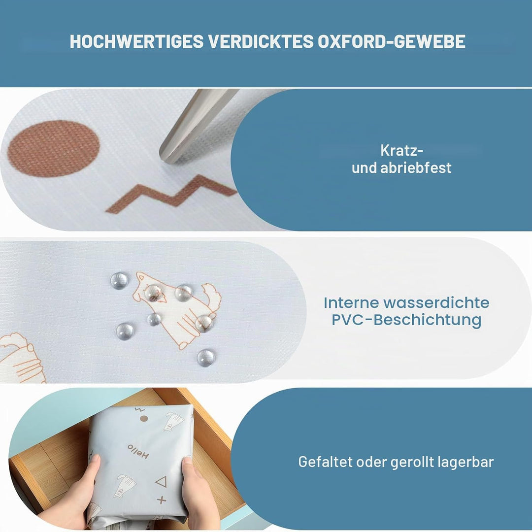 Romon Extra Grosse Aufbewahrungstasche, 2 Stück 105L Oxford Heavy-Duty Umzugstaschen mit Reissversch