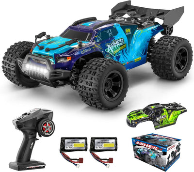 YONCHER Ferngesteuertes Auto,1:18 40KM/H RC Auto für Erwachsene Kinder, 4WD Offroad RC Buggy, Monste