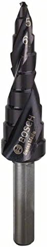 Bosch Professional Stufenbohrer HSS-AlTiN mit 3-Flächen-Schaft (Ø 4-12 mm, 9 Stufen) Ø 4-12 mm 9 Stu