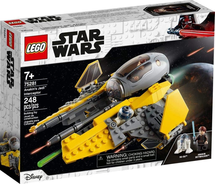 LEGO 75281 Star Wars Anakins Jedi Interceptor, Bauset mit R2-D2