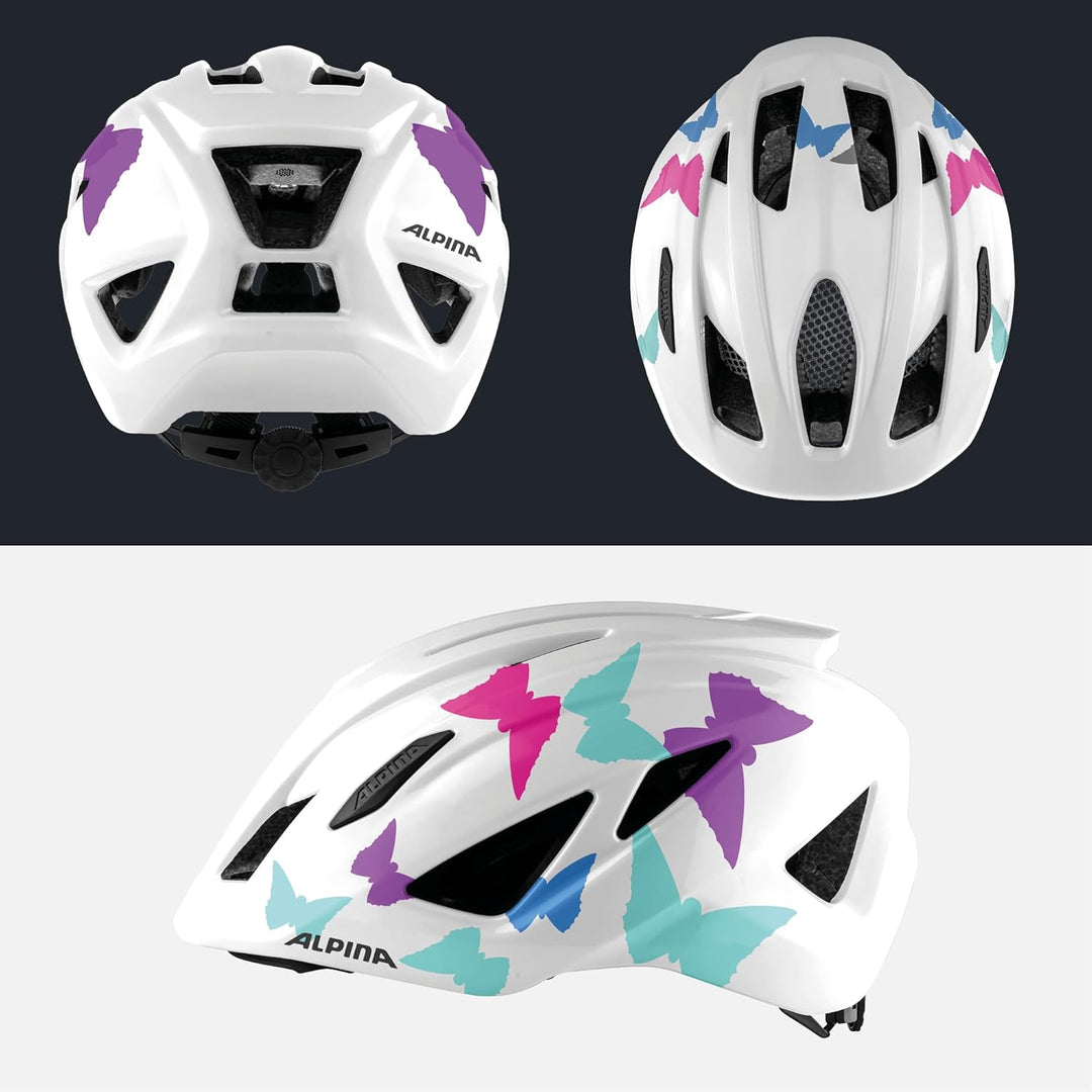 ALPINA PICO - Leichter, Optimal Klimatisierter & Bruchfester Fahrradhelm Mit Fliegennetz Für Kinder